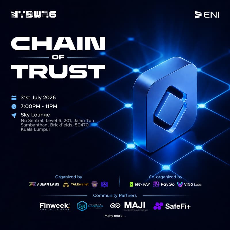 Cover Image for Chain of Trust: Connecting Leaders, Building the Digital Economy.