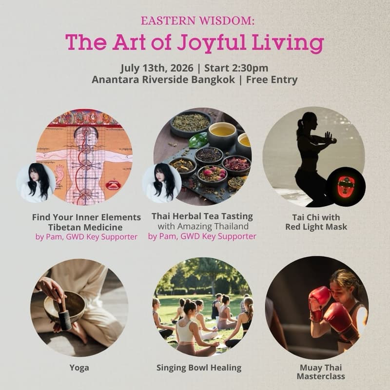 Cover Image for [Global Wellness Day] Eastern Wisdom: The Art of Joyful Living