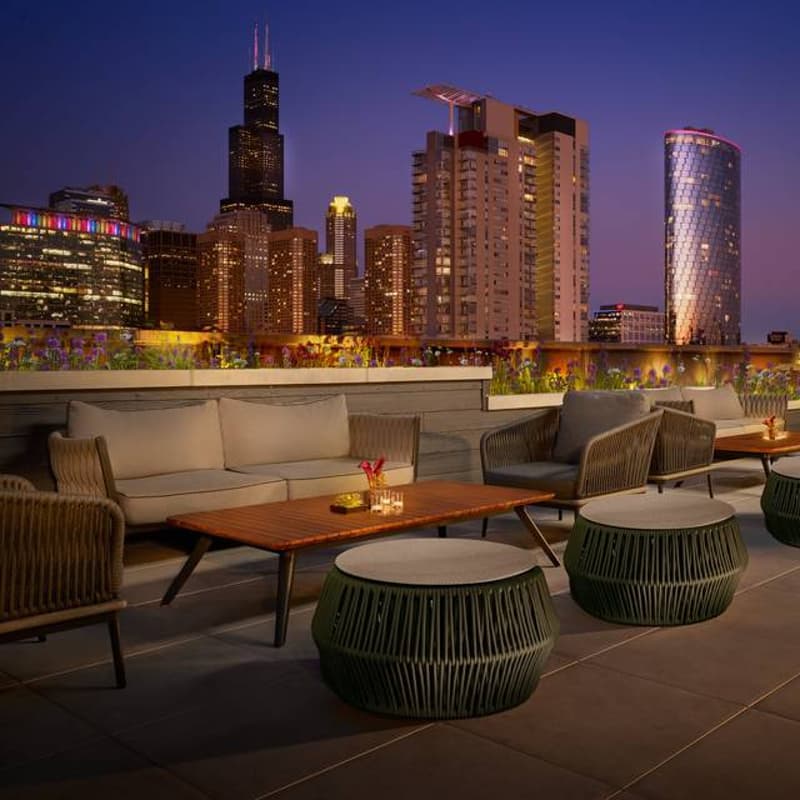 Cover Image for Dstillery Happy Hour at the Nobu Rooftop