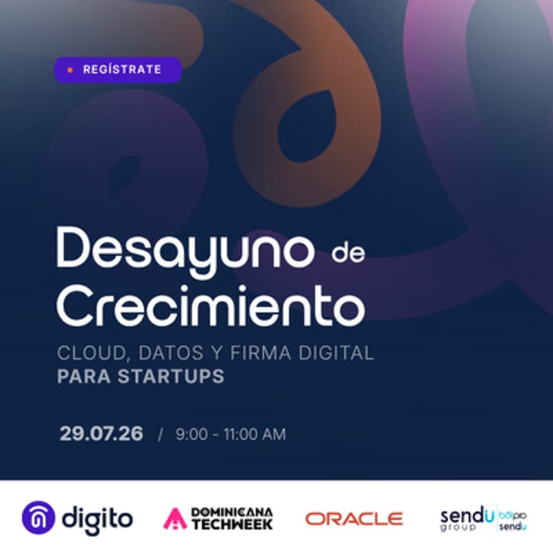 Cover Image for Desayuno de Crecimiento: Cloud, Datos y Firma Digital para Startups