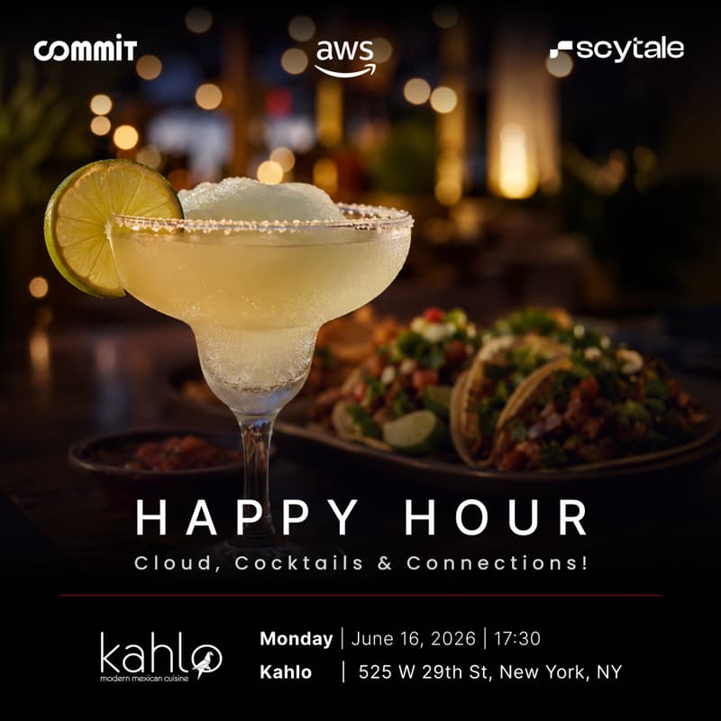 Cover Image for Commit & Scytale Happy Hour: Cloud, Cocktails & Connections!