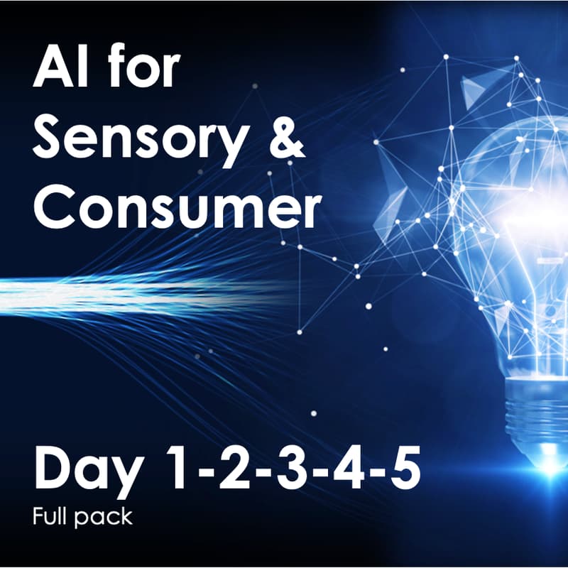 Cover Image for AI for Sensory & Consumer - Day 1-2-3-4-5