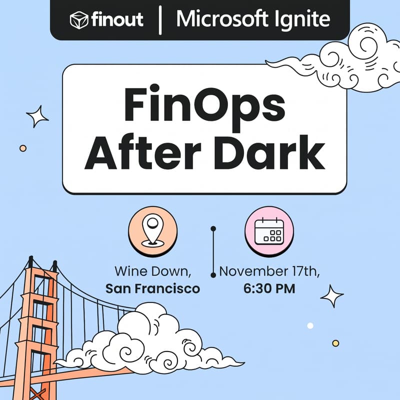 Cover Image for FinOps After Dark @Microsoft Ignite