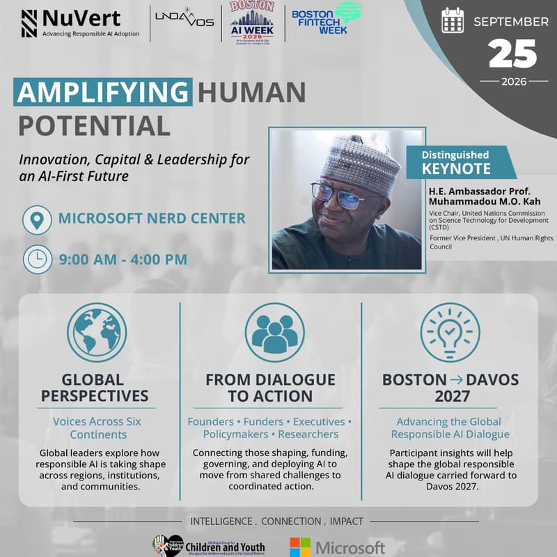 Cover Image for Amplifying Human Potential : Innovation, Capital, & Leadership for an AI-First Future