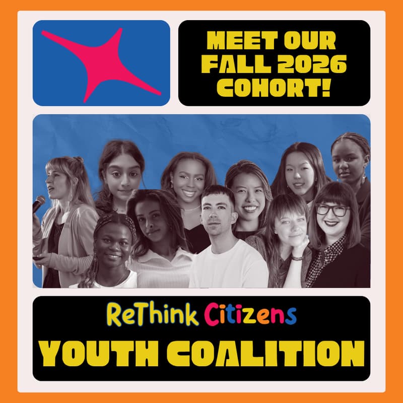 Cover Image for ReThink Citizens Youth Coalition Showcase: Hear From Young People ReThinking the AI World
