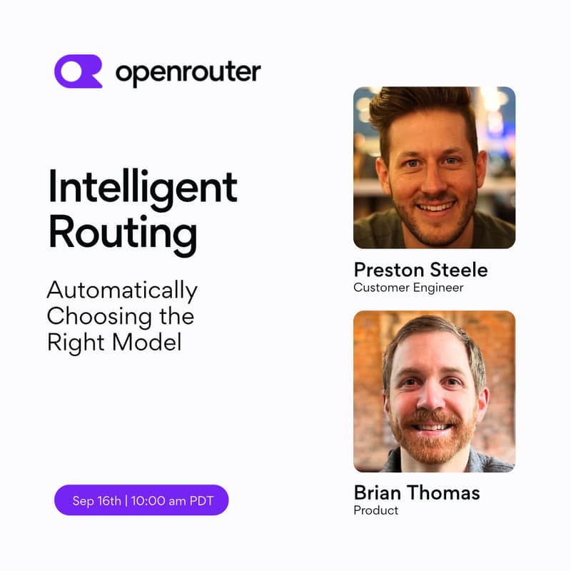 Cover Image for Intelligent Routing: Automatically Choosing the Right Model