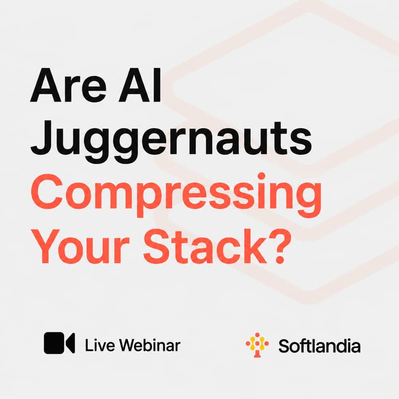 Cover Image for Are AI Juggernauts Compressing Your Stack? | Virtual Briefing for SaaS Leaders