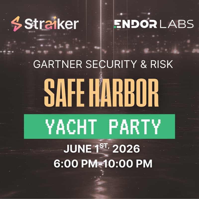 Cover Image for Safe Harbor | An evening on the water with Straiker & Endor Labs