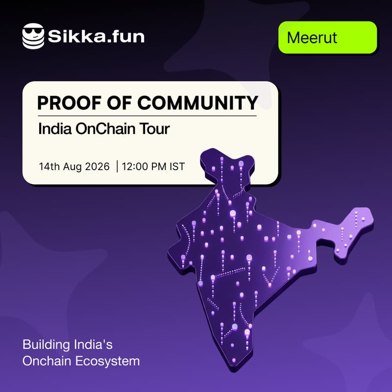 Cover Image for India OnChain Tour #45 - Uttar Pradesh Edition