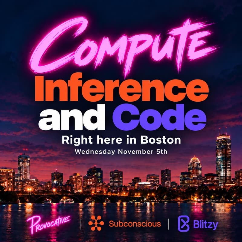 Cover Image for Compute, Inference, and Code, right here in Boston.