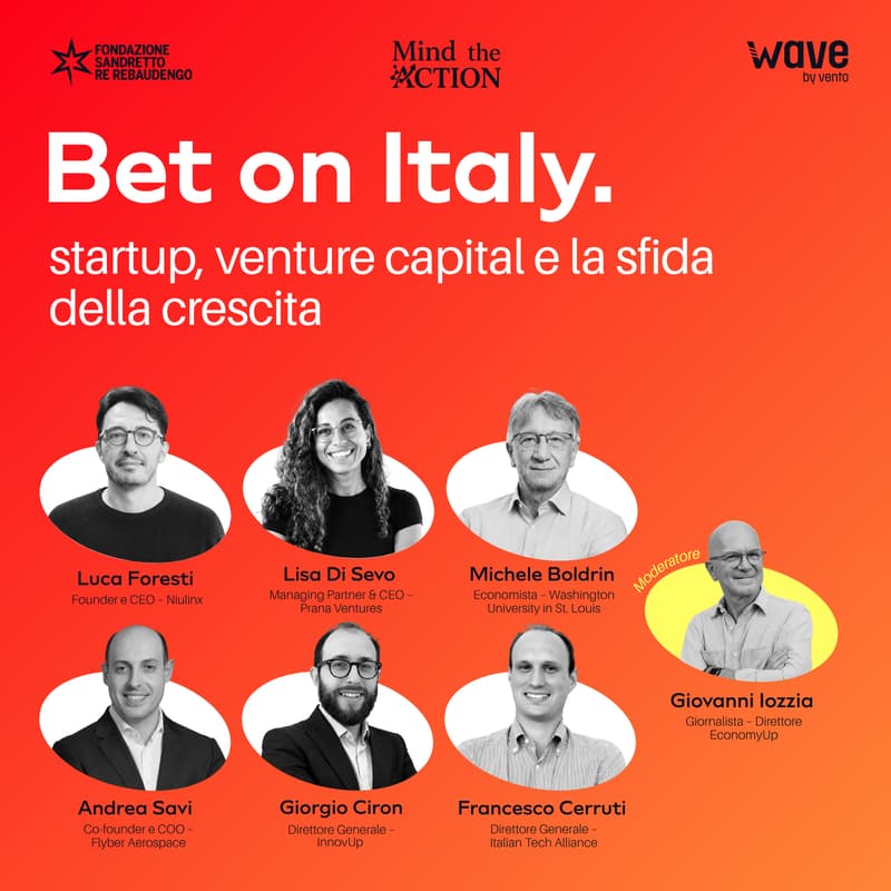 Cover Image for Bet on Italy. Startup, venture capital e la sfida della crescita