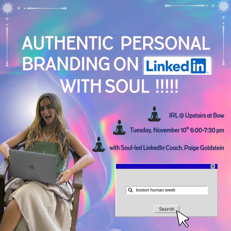 Cover Image for Authentic personal branding on LinkedIn with soul