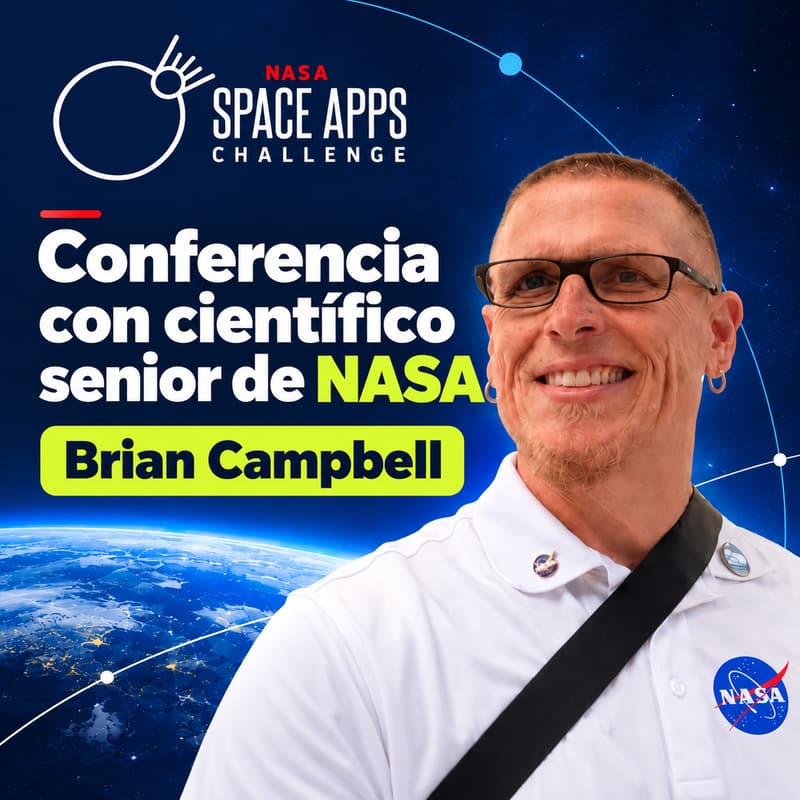 Cover Image for Conferencia con científico de NASA - Brian Campbell