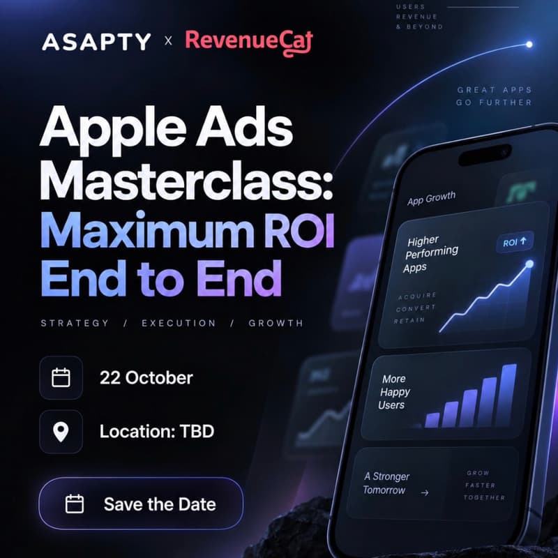 Cover Image for Apple Ads Masterclass: Maximum ROI, End to End