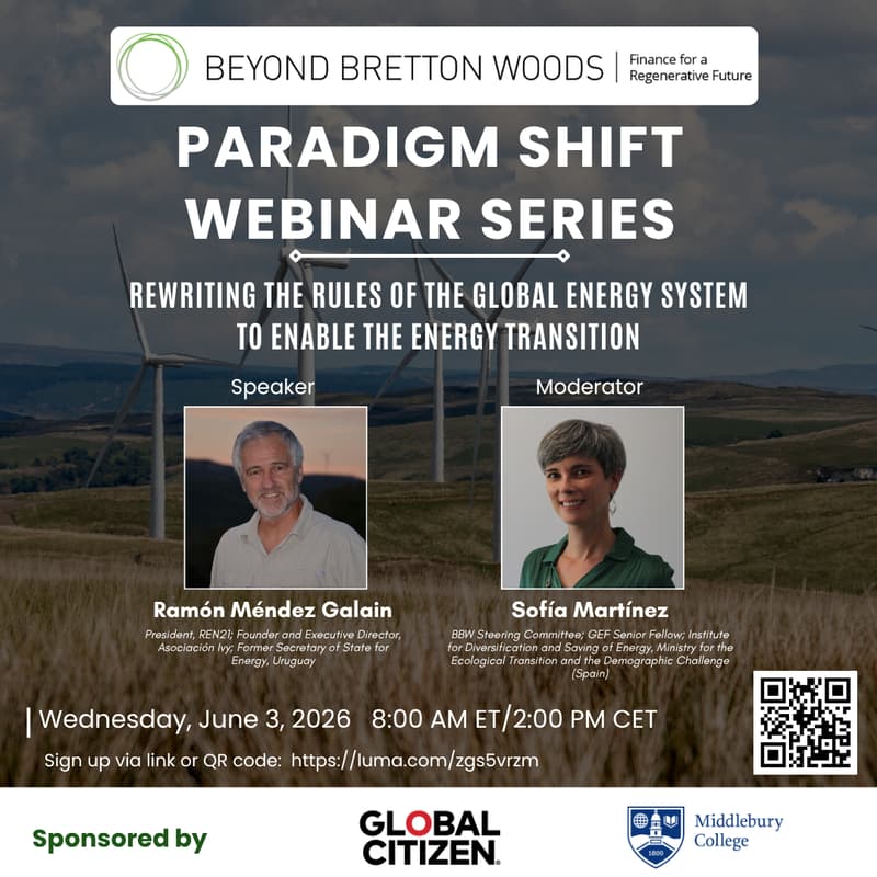 Cover Image for Rewriting the Rules of the Global Energy System to Enable the Energy Transition