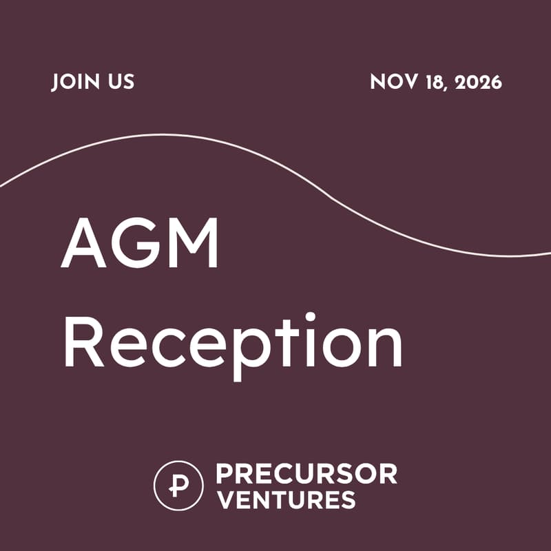 Cover Image for Precursor Ventures 2026 AGM Reception