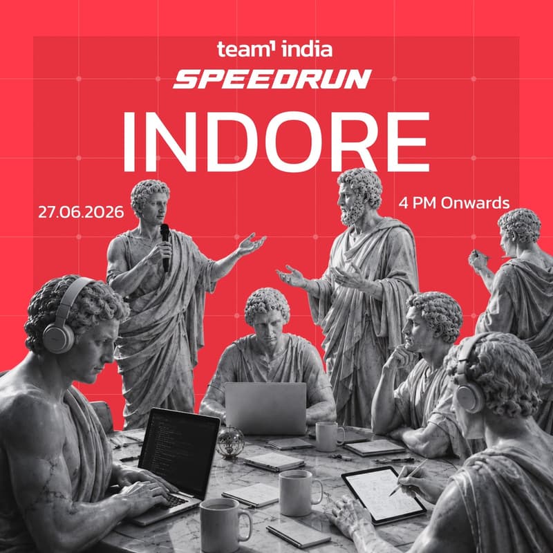 Cover Image for Team1 India Speedrun: Indore