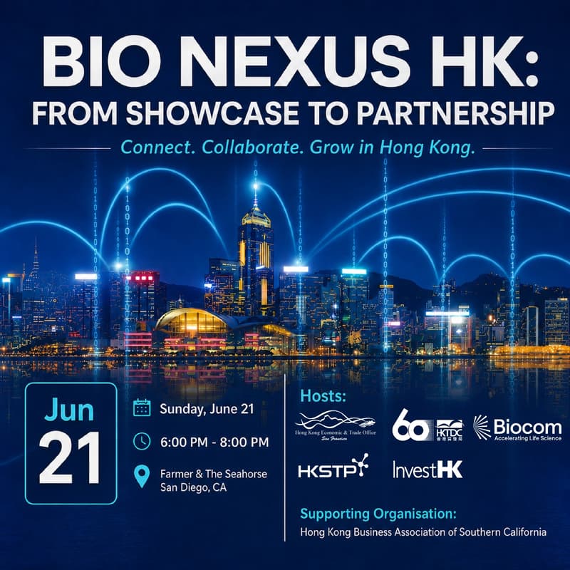 Cover Image for BIO NEXUS HK: FROM SHOWCASE TO PARTNERSHIP