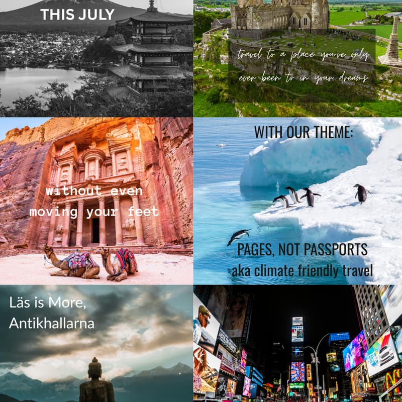 Cover Image for July Book Club: Pages not Passports (session 1)