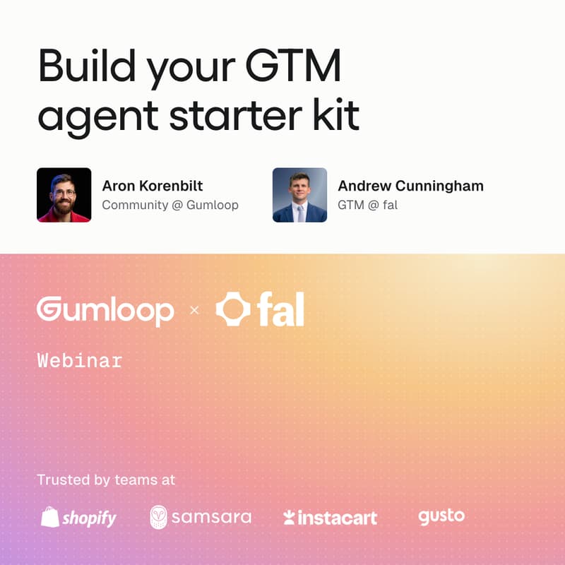 Cover Image for Building a GTM agent starter kit for your sales team