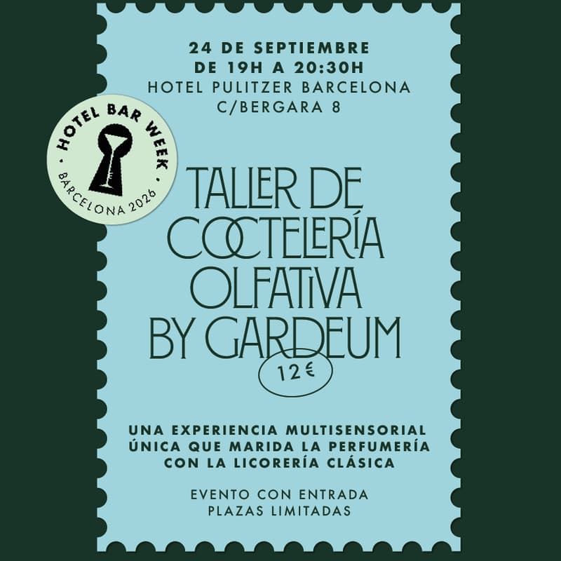 Cover Image for Taller de coctelería olfativa by Gardeum