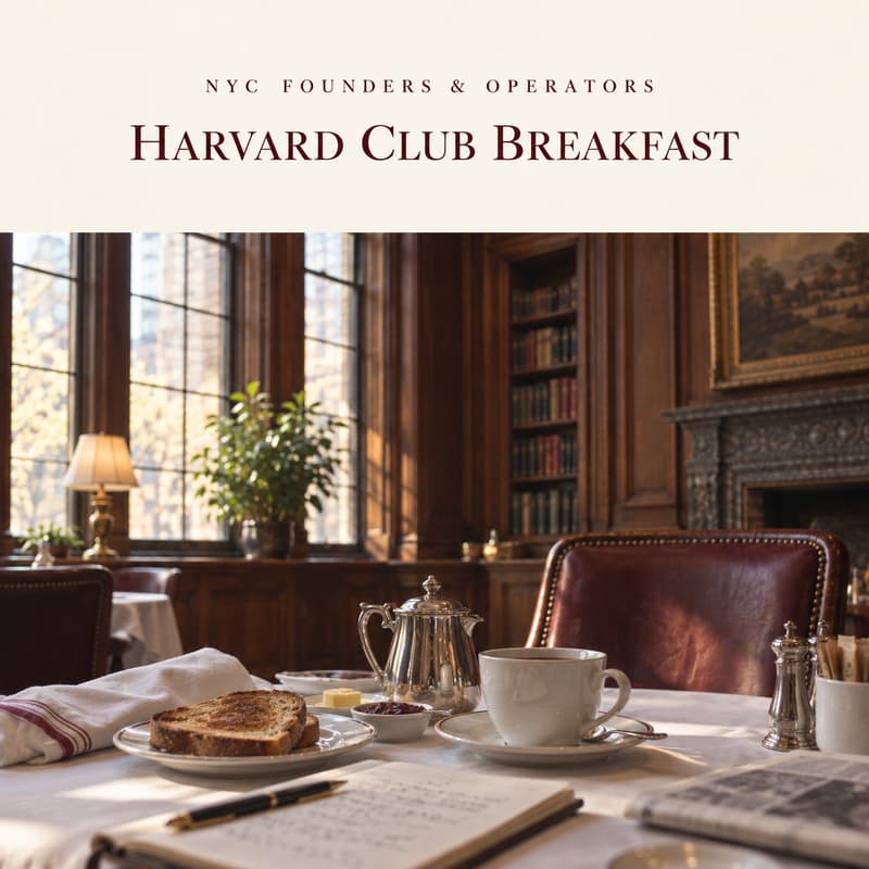 Cover Image for Founders & Operators: Breakfast Club