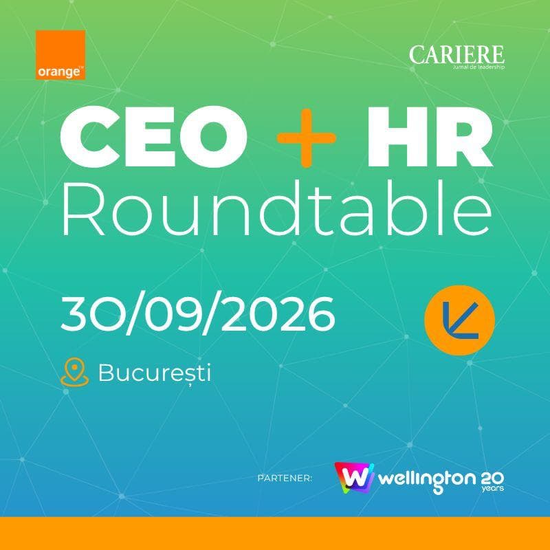Cover Image for CEO+HR Roundtable Bucharest, 30 September 2026