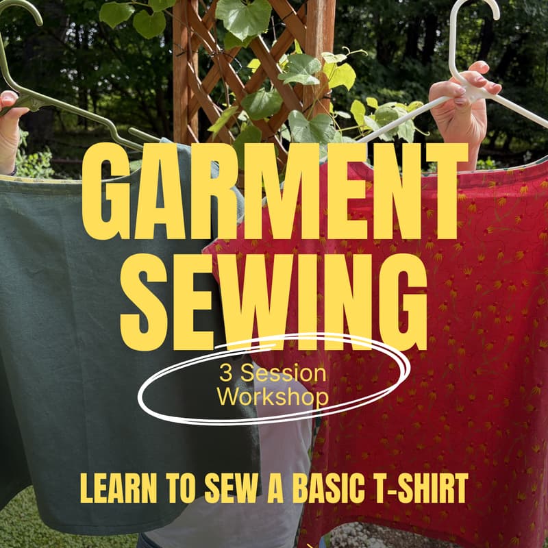 Cover Image for Garment Sewing (3 sessions)