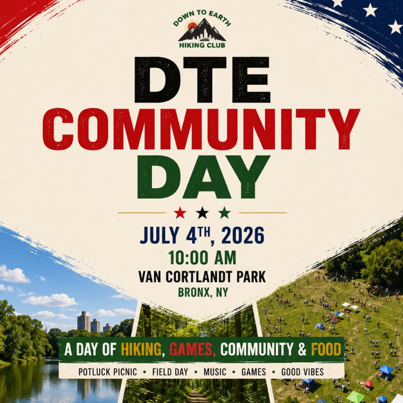 Cover Image for Community Day: Picnic, Hiking & Games in NYC