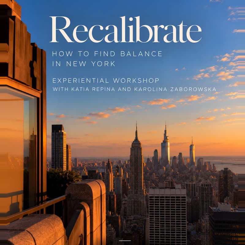 Cover Image for Recalibrate: How to Find Balance in New York