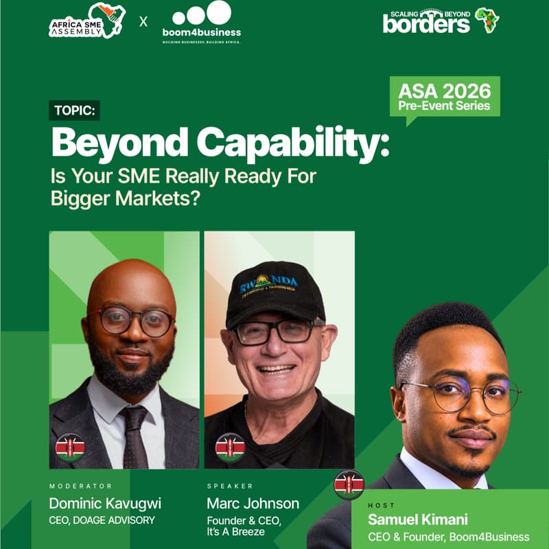 Cover Image for ASA PRE-EVENT SERIES IN COLLABORATION WITH BOOM4BUSINESS TECHNOLOGIES LIMITED