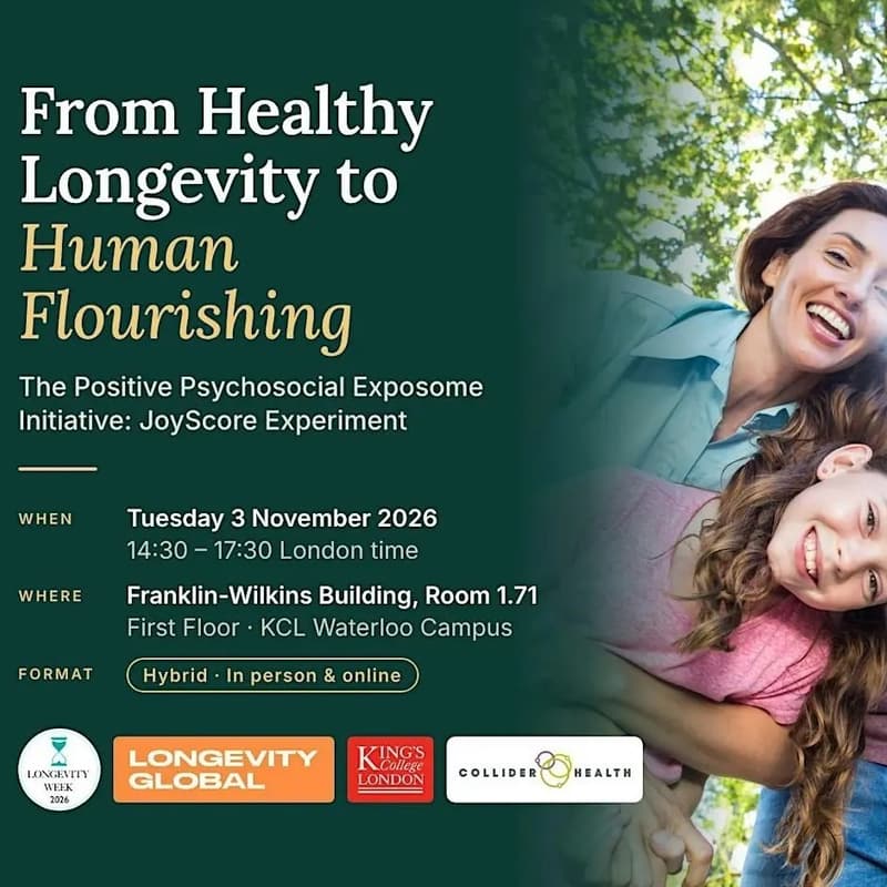 Cover Image for From Healthy Longevity to Human Flourishing