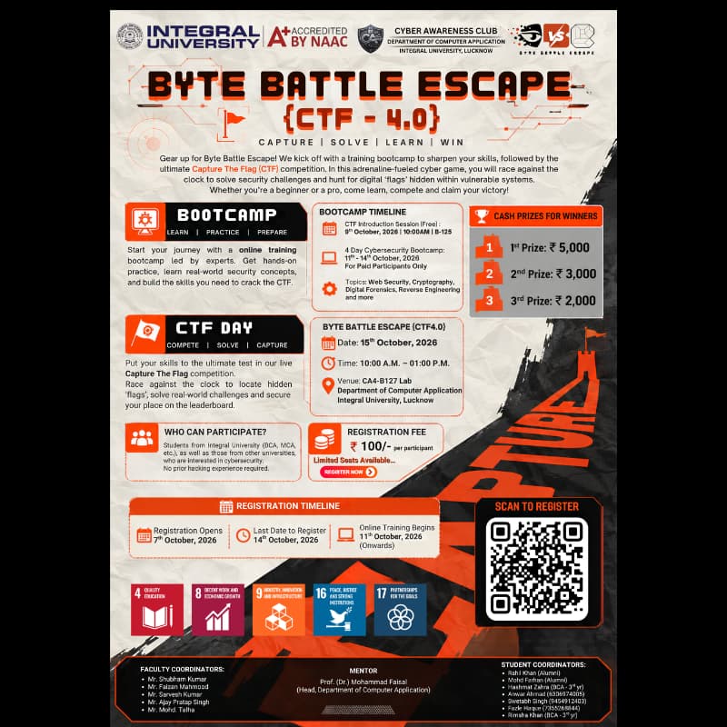 BBE CTF 4.0 Pre-Registration · Luma