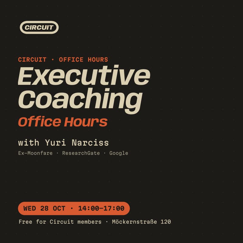 Cover Image for Executive Coaching Office Hours with Yuri Narciss