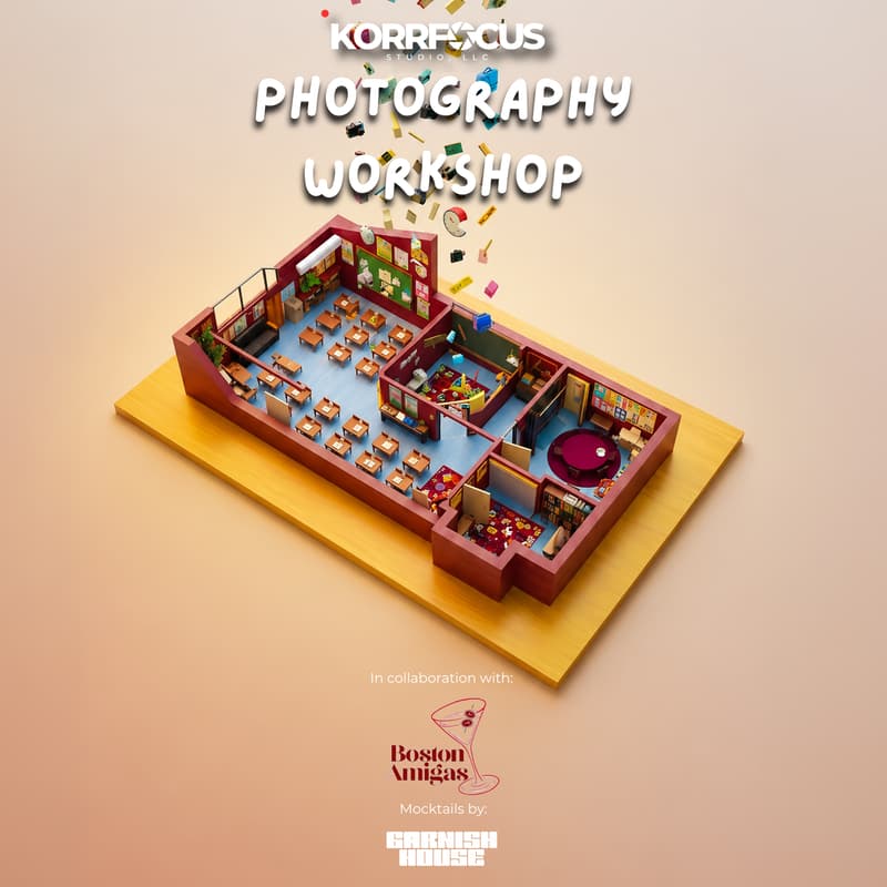Cover Image for Korrfocus Studio X Boston Amigas: Photography Workshop