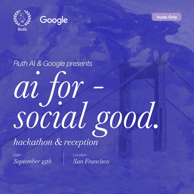 Cover Image for AI for Social Good: San Francisco Presentations & Reception