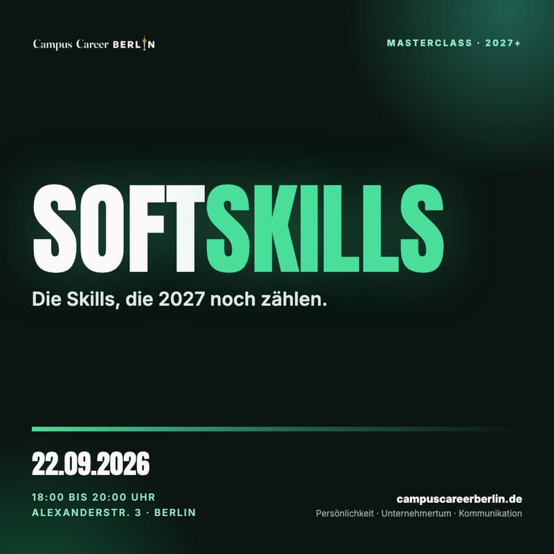 Cover Image for Masterclass: Softskills 2027+