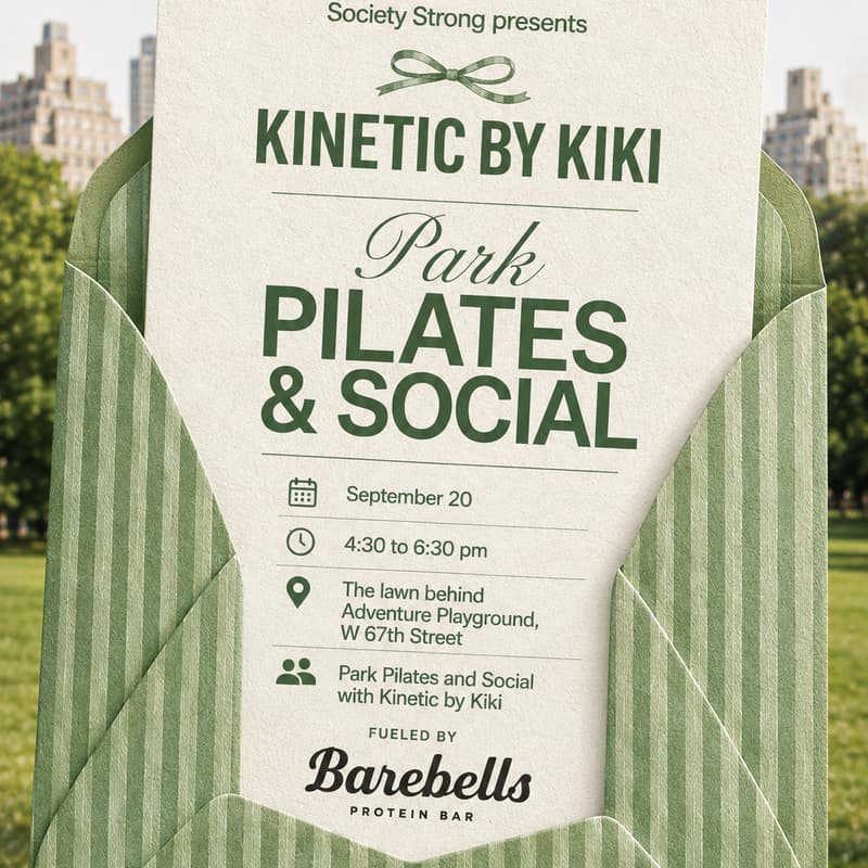Cover Image for Society Strong: Park Pilates + Social