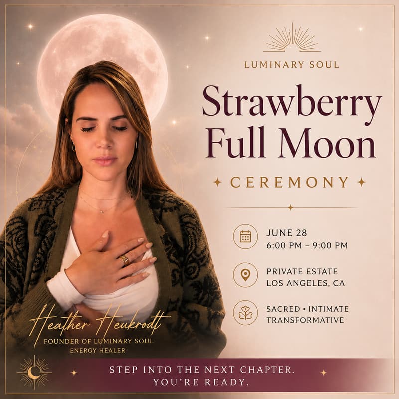 Cover Image for Luminary Soul Relaunch: Strawberry Full Moon Ceremony