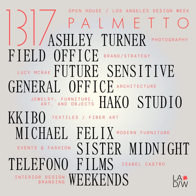 Cover Image for 1317 Palmetto Open Studio