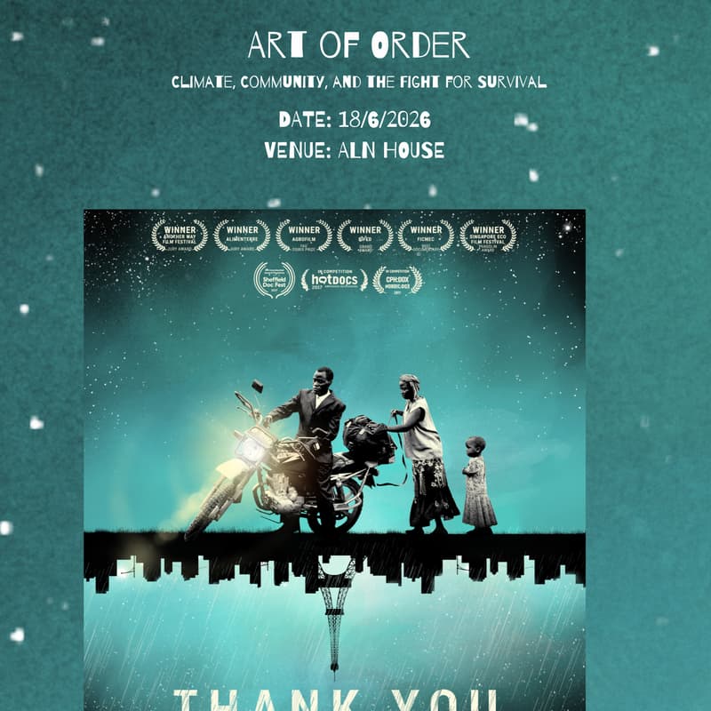 Cover Image for Art of Order Screenings: Climate, Community, and the Fight for Survival