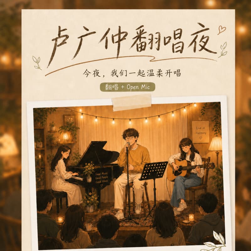 Cover Image for 卢广仲翻唱夜
