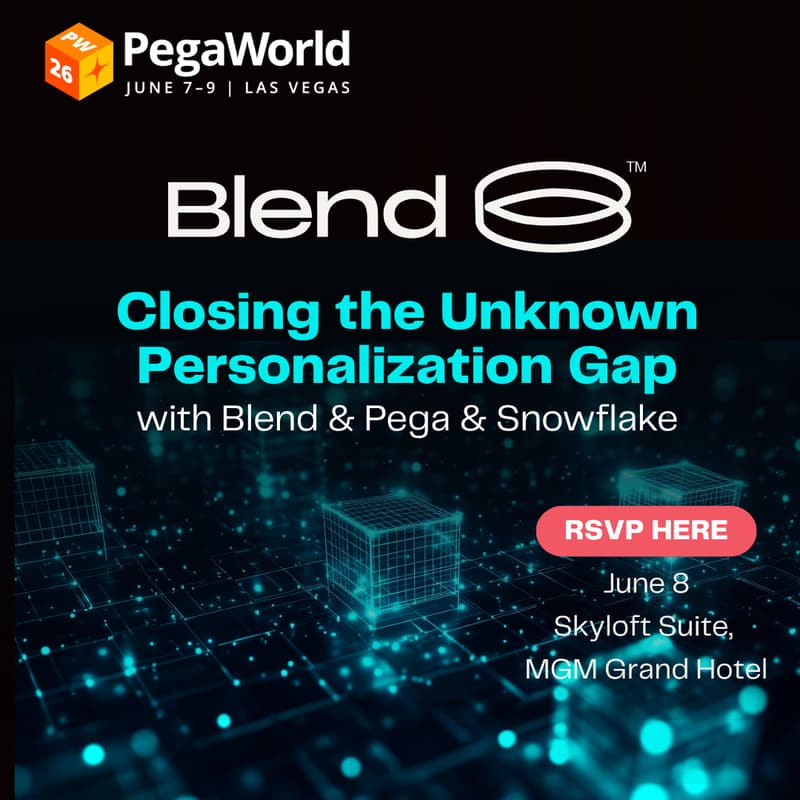 Cover Image for Know Your Customer | Closing the Unknown Personalization Gap with Snowflake, PEGA, & Blend360