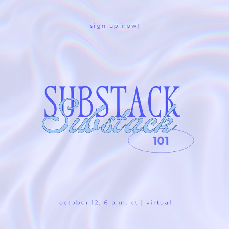 Cover Image for Substack 101