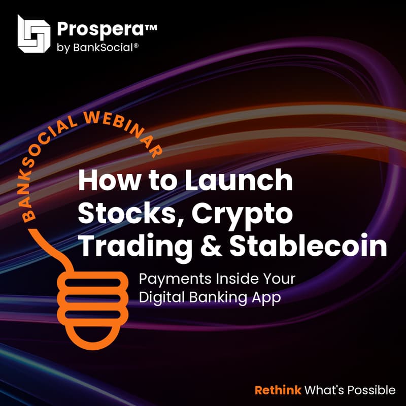 Cover Image for How to Launch Stocks, Crypto Trading & Stablecoin Payments Inside Your Digital Banking App