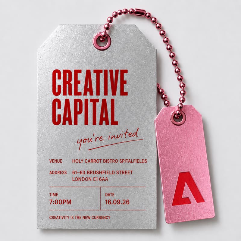 Cover Image for Creative Capital, an Adobe Community Dinner