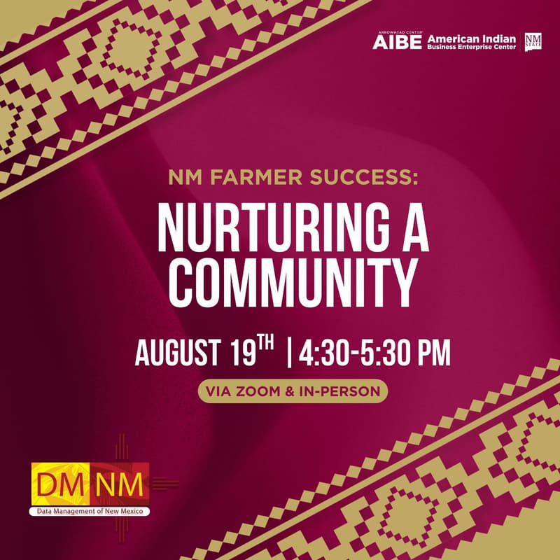 Cover Image for Workshop 2: NM Farmer Success — Nurturing a Community