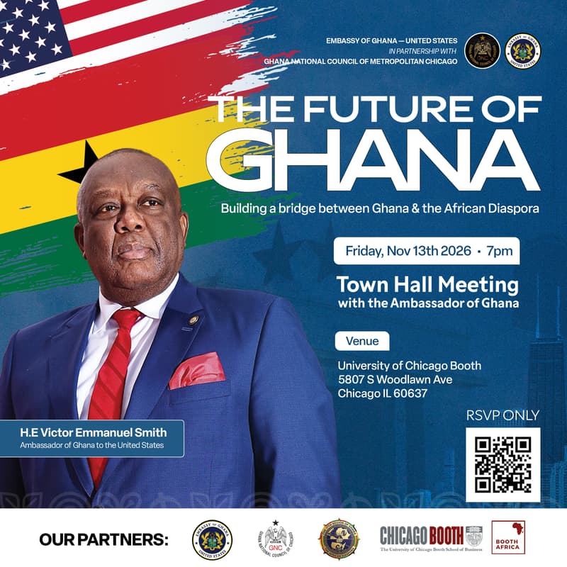 Cover Image for The Future of Ghana —Town Hall with the Ambassador of Ghana to the U.S.