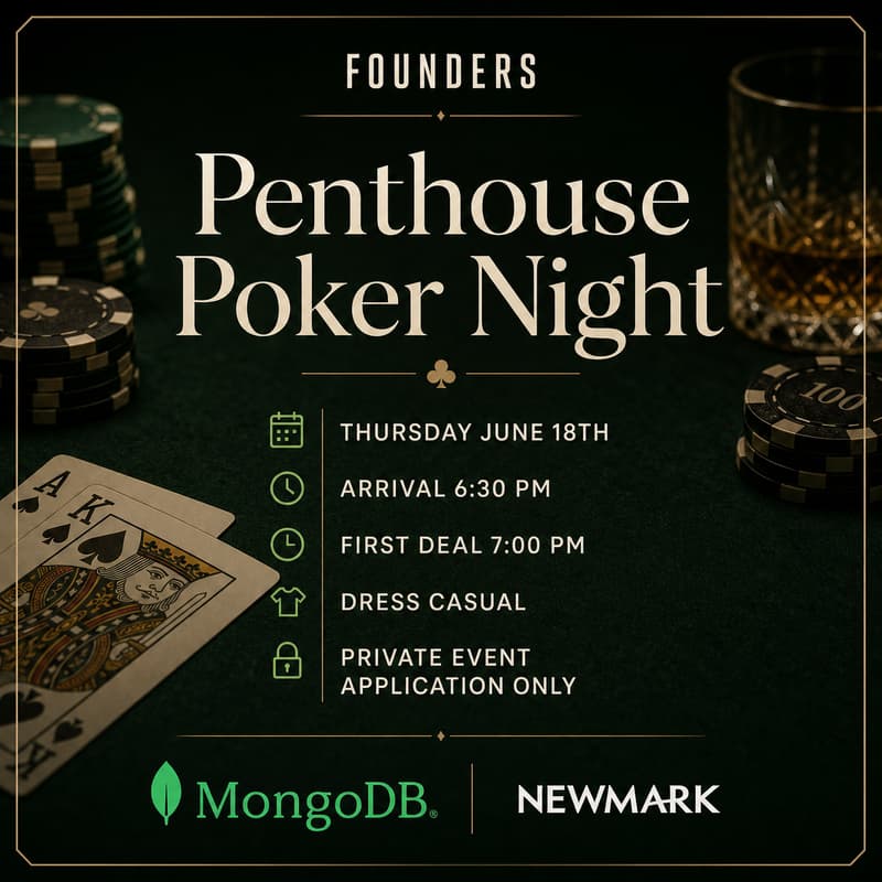 Cover Image for Founders Penthouse Poker Night