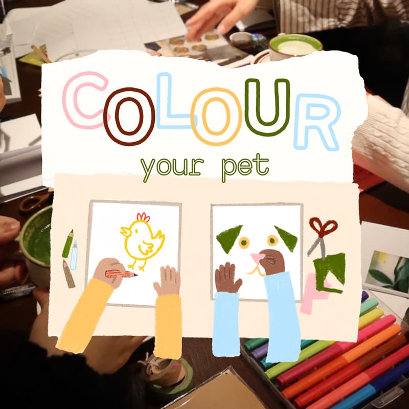 Cover Image for Color Your Pet! (Submit a photo in advance)